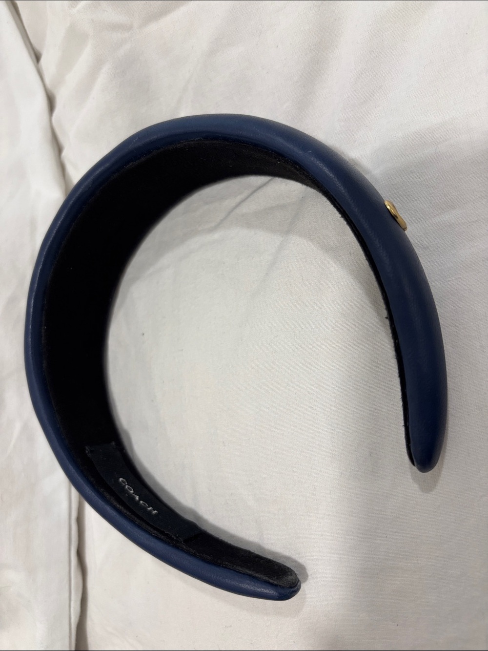 Coach Leather Headband - Picture 4 of 10